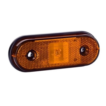 LED markeringslicht amber 12-24v 50cm kabel | MV-6400A-MV-6400A