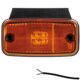 LED markeringslicht amber | 12-24v | 50cm. kabel | M10MV-650A-M10MV-650A