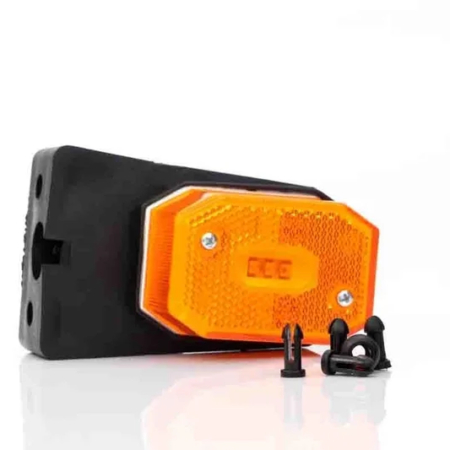LED markeringslicht amber | 12-24v | 50cm. kabel | MV-2760A-MV-2760A