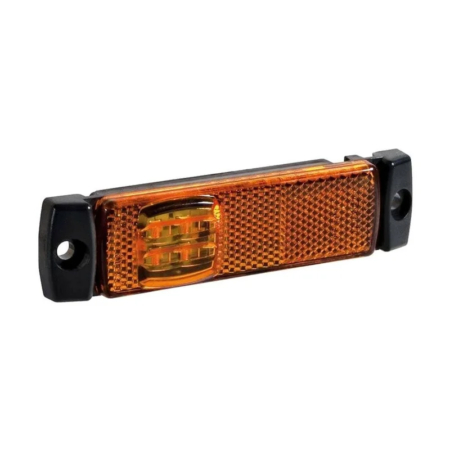LED markeringslicht amber | 12-36v | 5m. kabel | M10MV-190A 5M-M10MV-190A 5M