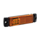 LED markeringslicht amber | 12-36v | 5m. kabel | M10MV-190A 5M-M10MV-190A 5M