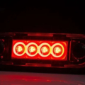 LED markeringslicht inbouw rood | 12-24v | 5m. kabel | MV-2400R-5M-MV-2400R-5M-6