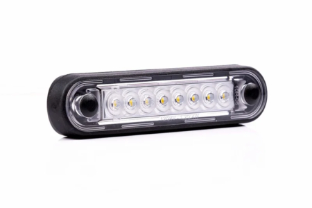 LED markeringslicht -lang rood | 12-24v | 0