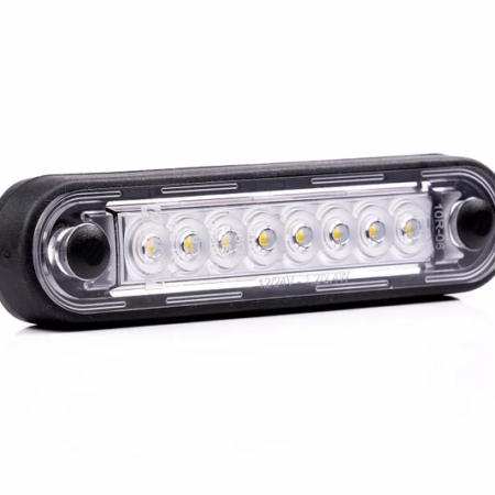 LED markeringslicht -lang rood | 12-24v | 0