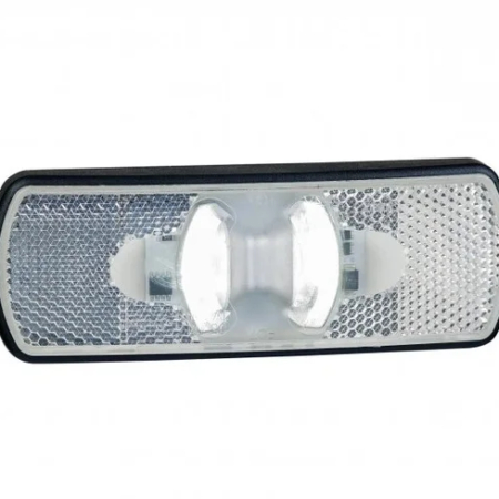 LED markeringslicht neon wit | 12-24v | 50cm. kabel | MV-3300W-MV-3300W