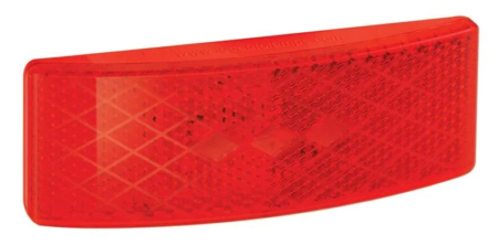 LED markeringslicht rood | 12-24v | 35cm. kabel | EU38RM-EU38RM