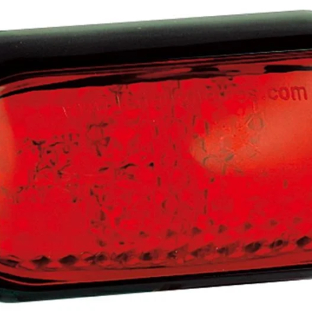 LED markeringslicht rood | 12-24v | 40cm. kabel | 35RME-35RME