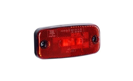 LED markeringslicht rood | 12-24v | 45cm. kabel | MV-1750R-MV-1750R
