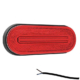 LED markeringslicht rood | 12-24v | 50cm. kabel | M10MV-700R-M10MV-700R