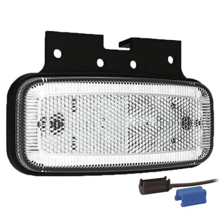 LED markeringslicht wit | 12-24v | 0