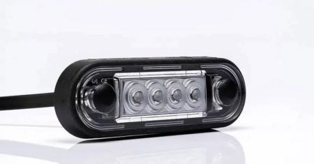 LED markeringslicht wit | 12-24v | 15cm. kabel | MV-2400W.1-MV-2400W.1