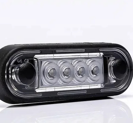 LED markeringslicht wit | 12-24v | 15cm. kabel | MV-2400W.1-MV-2400W.1