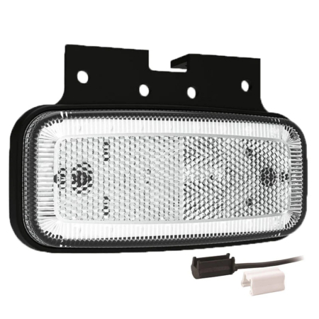 LED markeringslicht wit | 12-24v | 1