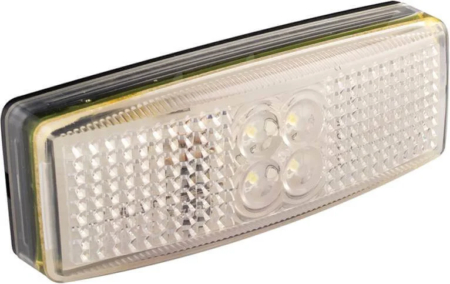 LED markeringslicht wit | 12-24v | 20cm. kabel | 1490WM-1490WM