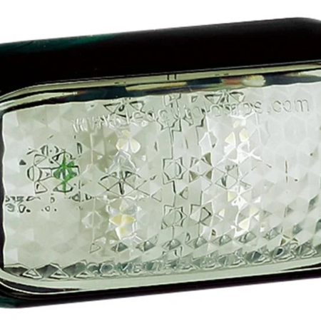 LED markeringslicht wit | 12-24v | 40cm. kabel | 35WME-35WME
