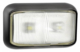 LED markeringslicht wit | 12-24v | 40cm. kabel | 58WME-58WME