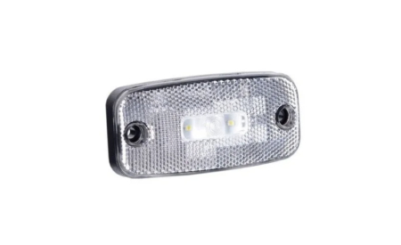 LED markeringslicht wit | 12-24v | 50cm. kabel | MV-1750W-MV-1750W