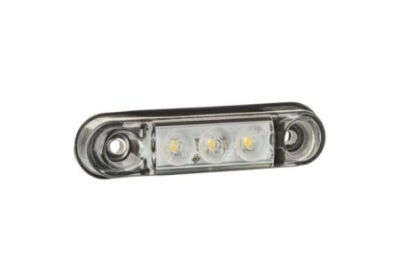 LED markeringslicht wit| 12-24v | 50cm. kabel | MV-4300W-MV-4300W