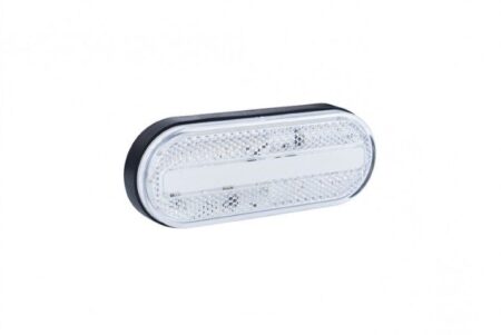 LED markeringslicht wit | 12-24v | 50cm. kabel | MV-5000W-MV-5000W