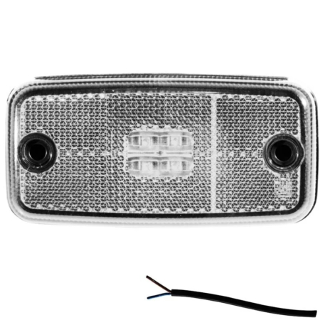 LED markeringslicht wit 12-36V 0