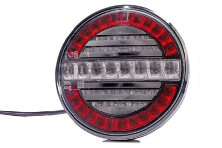 LED mistlicht en achteruitrijlicht (rond) | 12-24v | 100cm. kabel | VMR-214-VMR-214