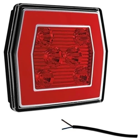 LED mistlicht met achterlicht | 12-36v | 100cm. kabel | V10C2-760-V10C2-760