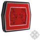 LED mistlicht met achterlicht | 12-36v | 5-PIN | V10C2-760B5-V10C2-760B5
