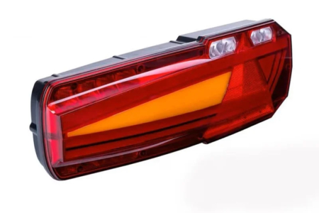 LED neon achterlicht links (non-driehoek) 12-24v 7-PIN's AMP | VC-5051B7-VC-5051B7