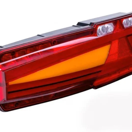 LED neon achterlicht links (non-driehoek) 12-24v 7-PIN's AMP | VC-5051B7-VC-5051B7
