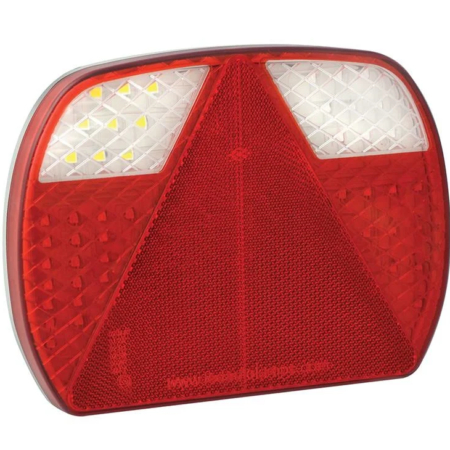 LED slimline achterlicht zonder kentekenverlichting | 12-24v | 40cm. kabel | EU200L-EU200L