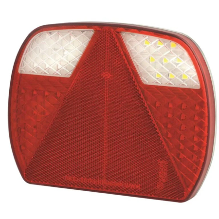 LED slimline achterlicht zonder kentekenverlichting | 12-24v | 40cm. kabel | EU200R-EU200R