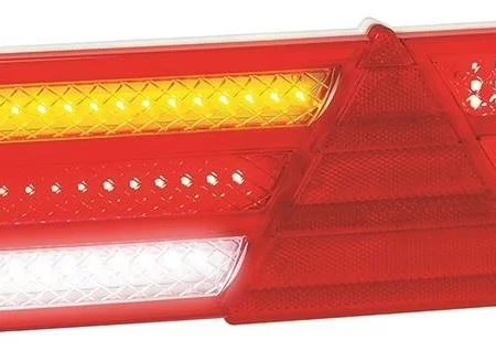 LED slimline achterlicht zonder kentekenverlichting | 12-24v | 40cm. kabel | EU390L-EU390L