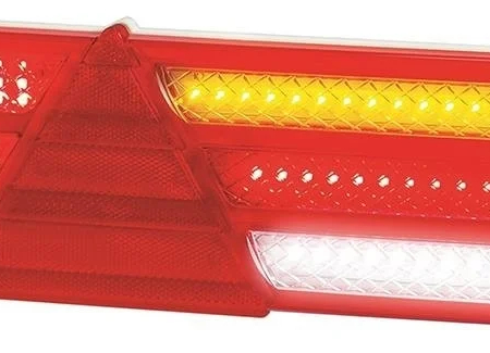 LED slimline achterlicht zonder kentekenverlichting | 12-24v | 40cm. kabel | EU390R-EU390R