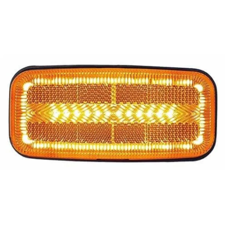 LED zij-markering met knipperlichtfunctie | 12-24v | 50cm. kabel | M10ZK-200A-M10ZK-200A