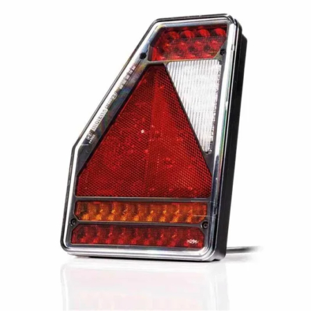 Links | LED achterlicht | driehoek model | 12v | 6-functie | 6-PIN | VC-3301B6-VC-3301B6