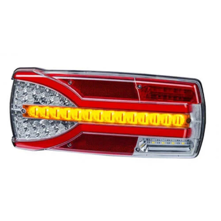 Links | LED achterlicht dynamisch knipperlicht | 12-24v | 150cm. kabel | V14C7-901-V14C7-901-2