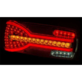 Links | LED achterlicht dynamisch knipperlicht | 12-24v | 150cm. kabel | V14C7-901-V14C7-901-4