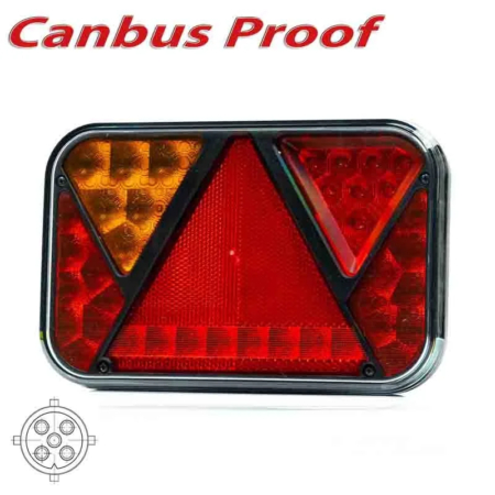 Links | LED achterlicht met geïntegreerde canbus-oplossing & mistlicht