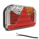 Links | LED achterlicht met kentekenverlichting | 12-36v | 100cm. kabel | V10C7-561-V10C7-561