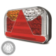 Links | LED achterlicht zonder kentekenlicht | 12-36v | 7-PIN AMP connector | V10C6-531B7-V10C6-531B7