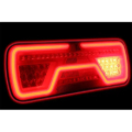Links | LED neon achterlicht | dynamisch knipperlicht | 12-24v | 200cm. kabel | VC-2001-VC-2001-6