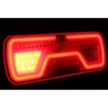 Links | LED neon achterlicht | dynamisch knipperlicht | 12-24v | 200cm. kabel | VC-2001-VC-2001-9