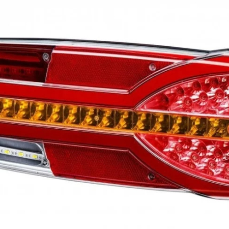Rechts | LED achterlicht dynamisch knipperlicht | 12-24v | 1