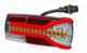 Rechts | LED achterlicht dynamisch knipperlicht en kentekenlicht | 12-24v | 7-PIN | V14C7-912B7-V14C7-912B7