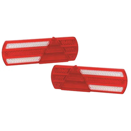 Slimline Trailer lamp | 12-24v | (EU390LR2) Twin Pack | EU390LR2-EU390LR2