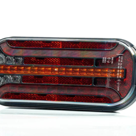 Universeel LED achterlicht met dynamisch knipperlicht | 12-24v | VC-2300-VC-2300-2