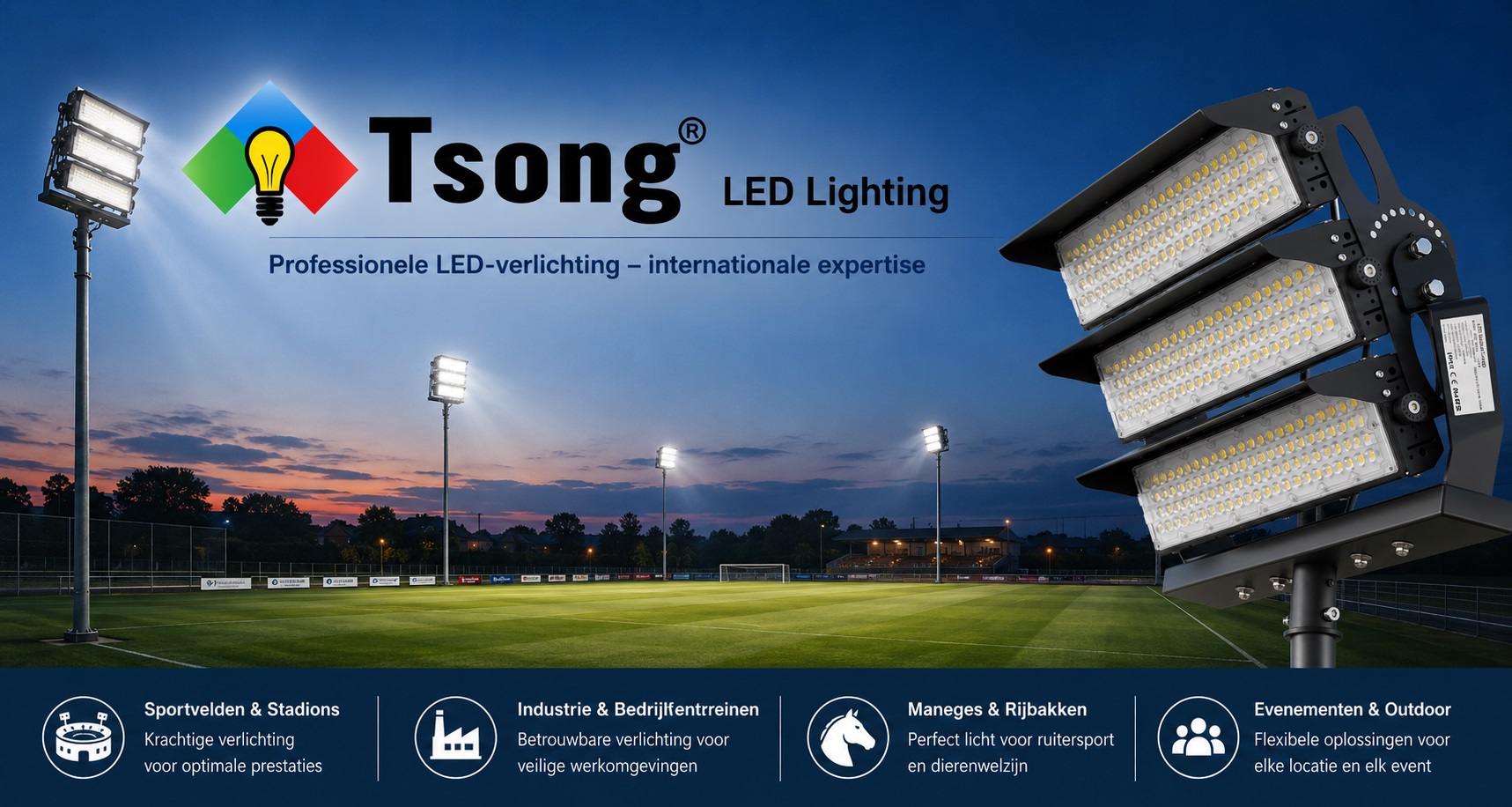 BLLS Ledlighting B.V. - Tsong - led terreinverlichting