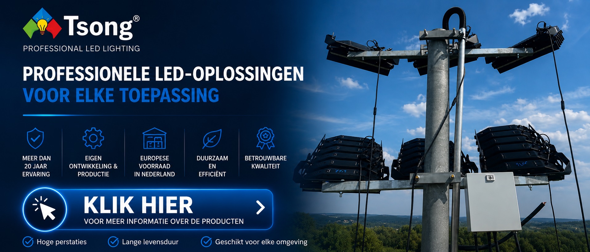 Tsong - BLLS Ledighting B. V - producten - terreinverlichting