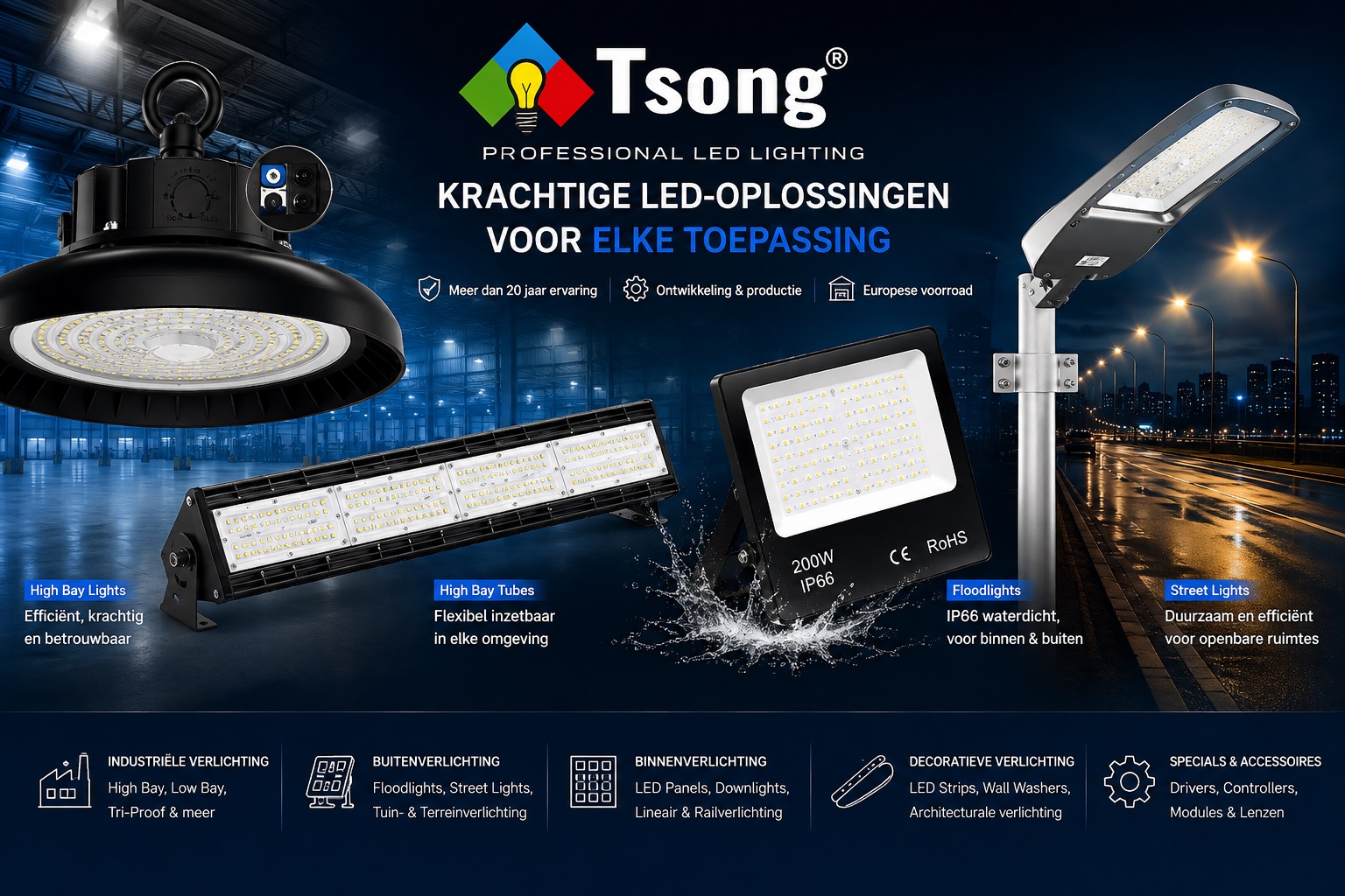 Tsong - BLLS Ledighting B. V - producten