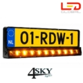 Kentekenplaathouder met ingebouwde LED-bar - LG941